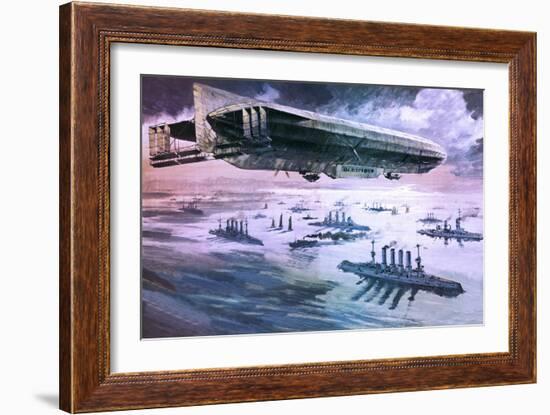 The Viktoria Luise Was Germany's First Commercial Airship-Graham Coton-Framed Giclee Print