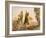 The Villa D'Este, Tivoli, 1837-Samuel Palmer-Framed Giclee Print