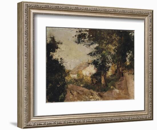 The Village, 1885-1890-null-Framed Giclee Print