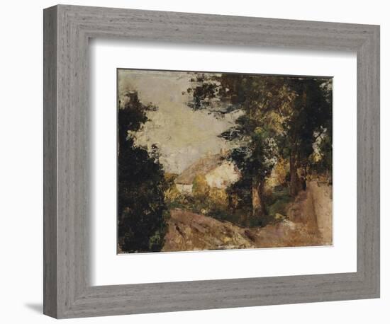 The Village, 1885-1890-null-Framed Giclee Print