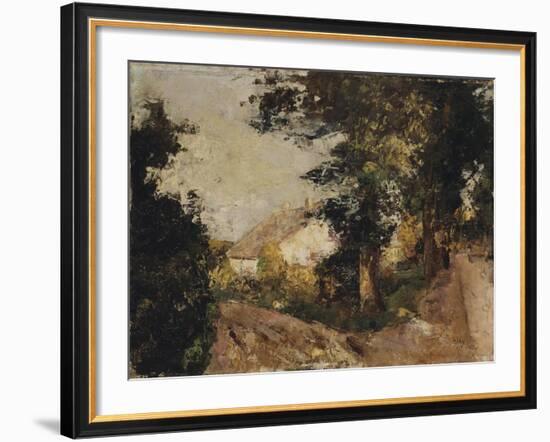 The Village, 1885-1890-null-Framed Giclee Print