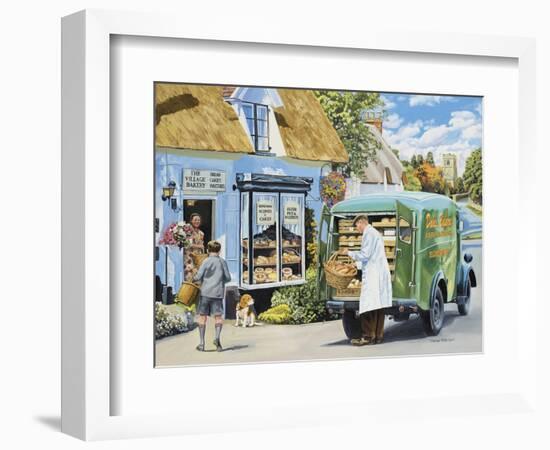 The Village Bakery-Trevor Mitchell-Framed Giclee Print