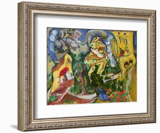 The Village, C. 1923-Chaim Soutine-Framed Giclee Print