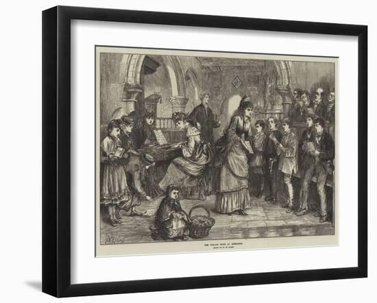 The Village Choir at Rehearsal-Matthew White Ridley-Framed Giclee Print