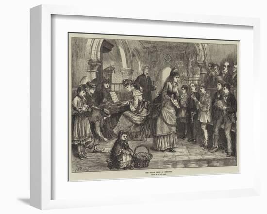 The Village Choir at Rehearsal-Matthew White Ridley-Framed Giclee Print