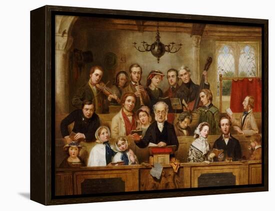 The Village Choir-John Watkins Chapman-Framed Premier Image Canvas