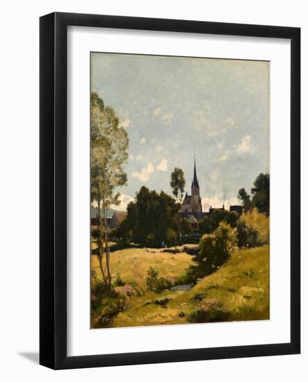 The Village Church, 1891-Henri-Joseph Harpignies-Framed Giclee Print
