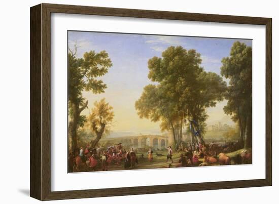 The Village Festival, 1639-Claude Lorraine-Framed Giclee Print