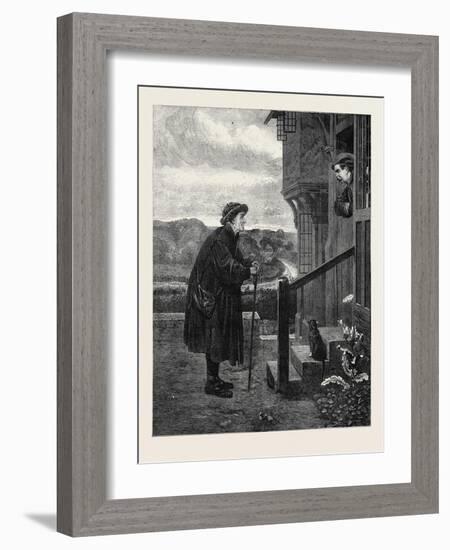 The Village Gossip, from the Exhibition in the Dudley Gallery 1871-Henry Stacey Marks-Framed Giclee Print