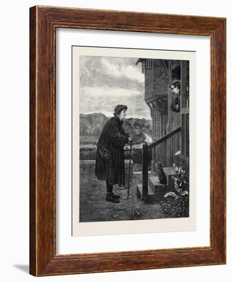 The Village Gossip, from the Exhibition in the Dudley Gallery 1871-Henry Stacey Marks-Framed Giclee Print