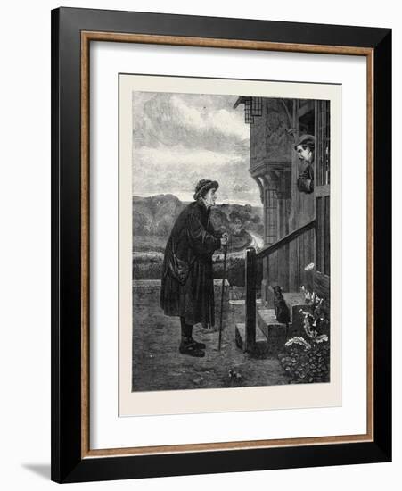 The Village Gossip, from the Exhibition in the Dudley Gallery 1871-Henry Stacey Marks-Framed Giclee Print