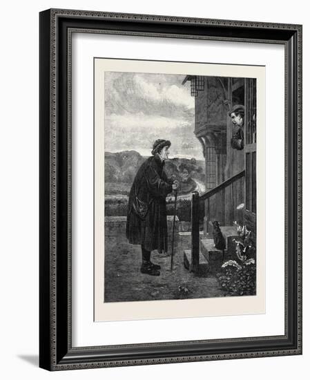 The Village Gossip, from the Exhibition in the Dudley Gallery 1871-Henry Stacey Marks-Framed Giclee Print