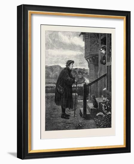 The Village Gossip, from the Exhibition in the Dudley Gallery 1871-Henry Stacey Marks-Framed Giclee Print