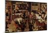 The Village Lawyer, 1621-Pieter Brueghel the Younger-Mounted Giclee Print