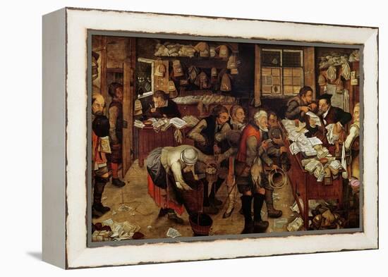 The Village Lawyer, 1621-Pieter Brueghel the Younger-Framed Premier Image Canvas