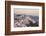 The Village Lit by the Setting Sun, Firostefani, Santorini (Thira) (Thera)-Ruth Tomlinson-Framed Photographic Print