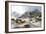 The Village of Angangueo, Mexico, 1883 (W/C on Paper)-Thomas Moran-Framed Giclee Print
