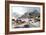 The Village of Angangueo, Mexico, 1883 (W/C on Paper)-Thomas Moran-Framed Giclee Print