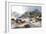The Village of Angangueo, Mexico, 1883 (W/C on Paper)-Thomas Moran-Framed Giclee Print