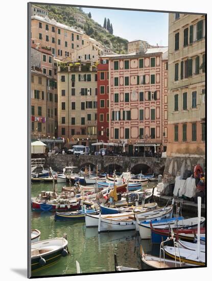 The Village of Camogli, Liguria, Italy, Europe-Angelo Cavalli-Mounted Photographic Print