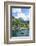 The Village of Geiranger Is an Improtant Cruise Ship Port at the Head of Geirangerfjord, Norway-Amanda Hall-Framed Photographic Print