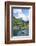 The Village of Geiranger Is an Improtant Cruise Ship Port at the Head of Geirangerfjord, Norway-Amanda Hall-Framed Photographic Print