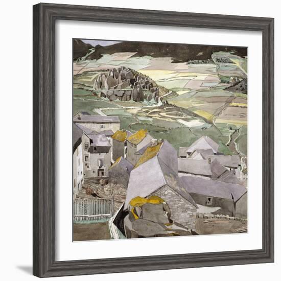 The Village of La Lagonne-Charles Rennie Mackintosh-Framed Giclee Print