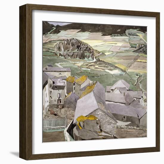 The Village of La Lagonne-Charles Rennie Mackintosh-Framed Giclee Print