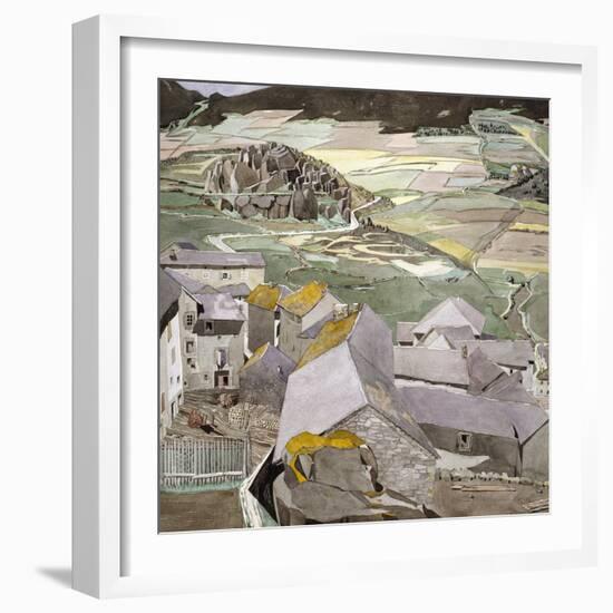 The Village of La Lagonne-Charles Rennie Mackintosh-Framed Giclee Print