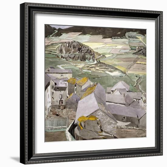 The Village of La Lagonne-Charles Rennie Mackintosh-Framed Giclee Print