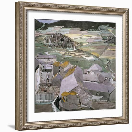 The Village of La Llagonne-Charles Rennie Mackintosh-Framed Giclee Print