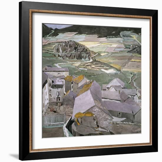 The Village of La Llagonne-Charles Rennie Mackintosh-Framed Giclee Print