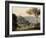 The Village of Nemi, Late 18th-Early 19th Century-Pierre Henri de Valenciennes-Framed Giclee Print