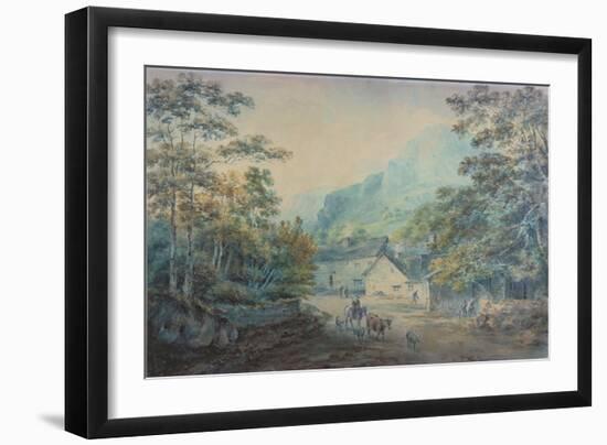 The Village of Rydal, Westmorland-Sawrey Gilpin-Framed Giclee Print