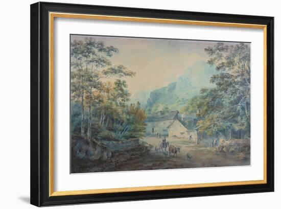 The Village of Rydal, Westmorland-Sawrey Gilpin-Framed Giclee Print