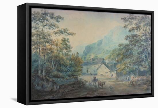 The Village of Rydal, Westmorland-Sawrey Gilpin-Framed Premier Image Canvas