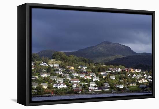 The Village of Tau, Near Stavanger, Norway-Natalie Tepper-Framed Stretched Canvas