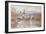 The Village of Vetheuil, c.1881-Claude Monet-Framed Giclee Print