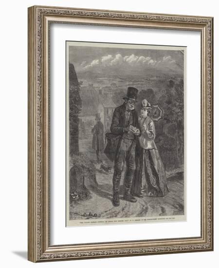 The Village Postman, 'Nothing, I'm Afraid, This Morning, Miss'-William Hemsley-Framed Giclee Print