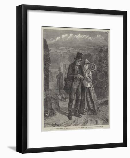 The Village Postman, 'Nothing, I'm Afraid, This Morning, Miss'-William Hemsley-Framed Giclee Print