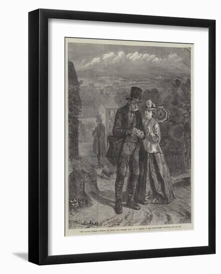 The Village Postman, 'Nothing, I'm Afraid, This Morning, Miss'-William Hemsley-Framed Giclee Print