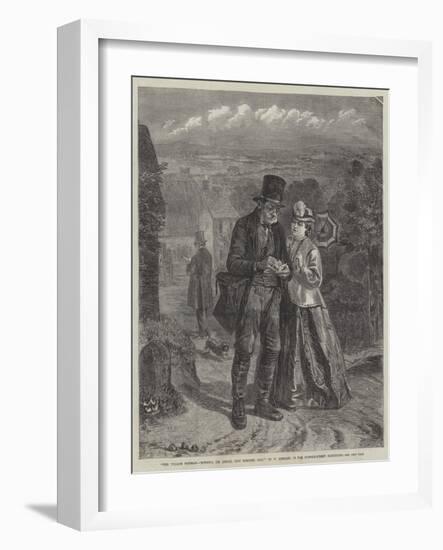 The Village Postman, 'Nothing, I'm Afraid, This Morning, Miss'-William Hemsley-Framed Giclee Print