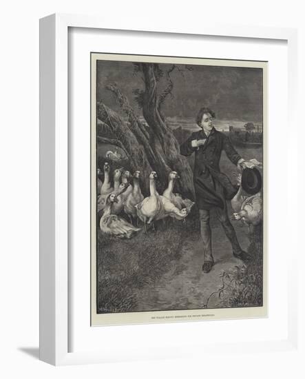 The Village Roscius Rehearsing for Private Theatricals-William Weekes-Framed Giclee Print