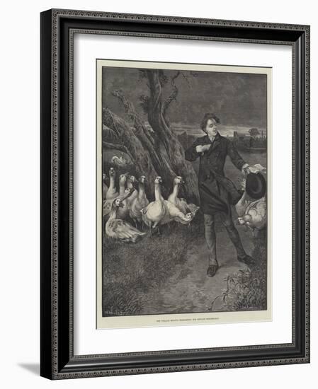 The Village Roscius Rehearsing for Private Theatricals-William Weekes-Framed Giclee Print