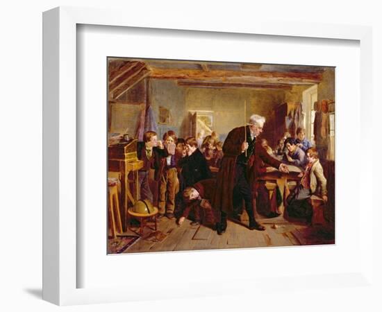 The Village School, 1857-William Henry Knight-Framed Giclee Print