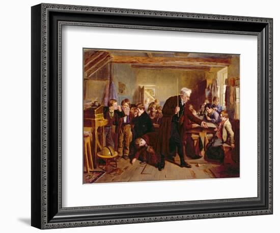 The Village School, 1857-William Henry Knight-Framed Giclee Print