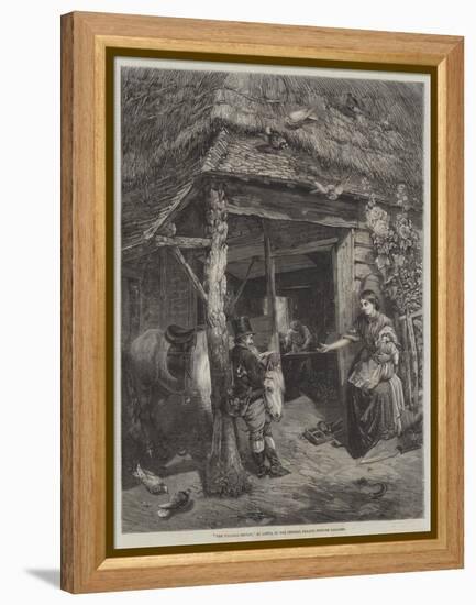 The Village Smithy-null-Framed Premier Image Canvas