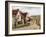 The Village Street, Kersey, Suffolk-Alfred Robert Quinton-Framed Giclee Print