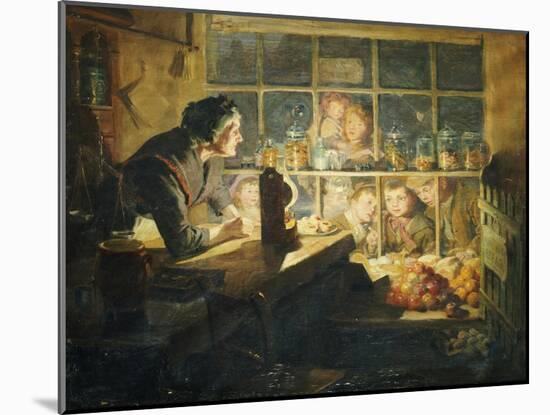The Village Sweet Shop, 1897-Ralph Hedley-Mounted Giclee Print