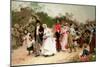 The Village Wedding, 1883-Sir Samuel Luke Fildes-Mounted Giclee Print